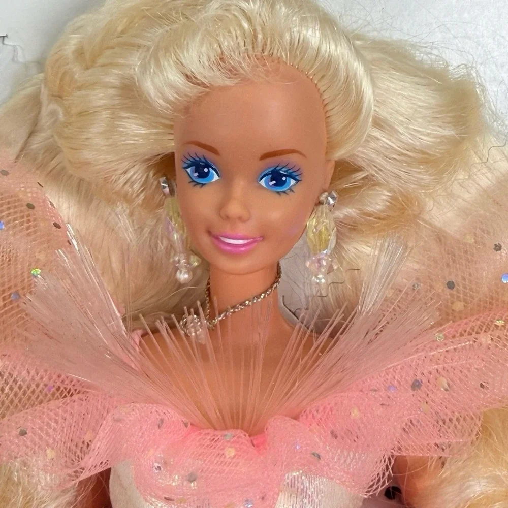 Mattel Twinkle Lights Barbie Doll 1992 Lights Up Original Packaging NOB READ